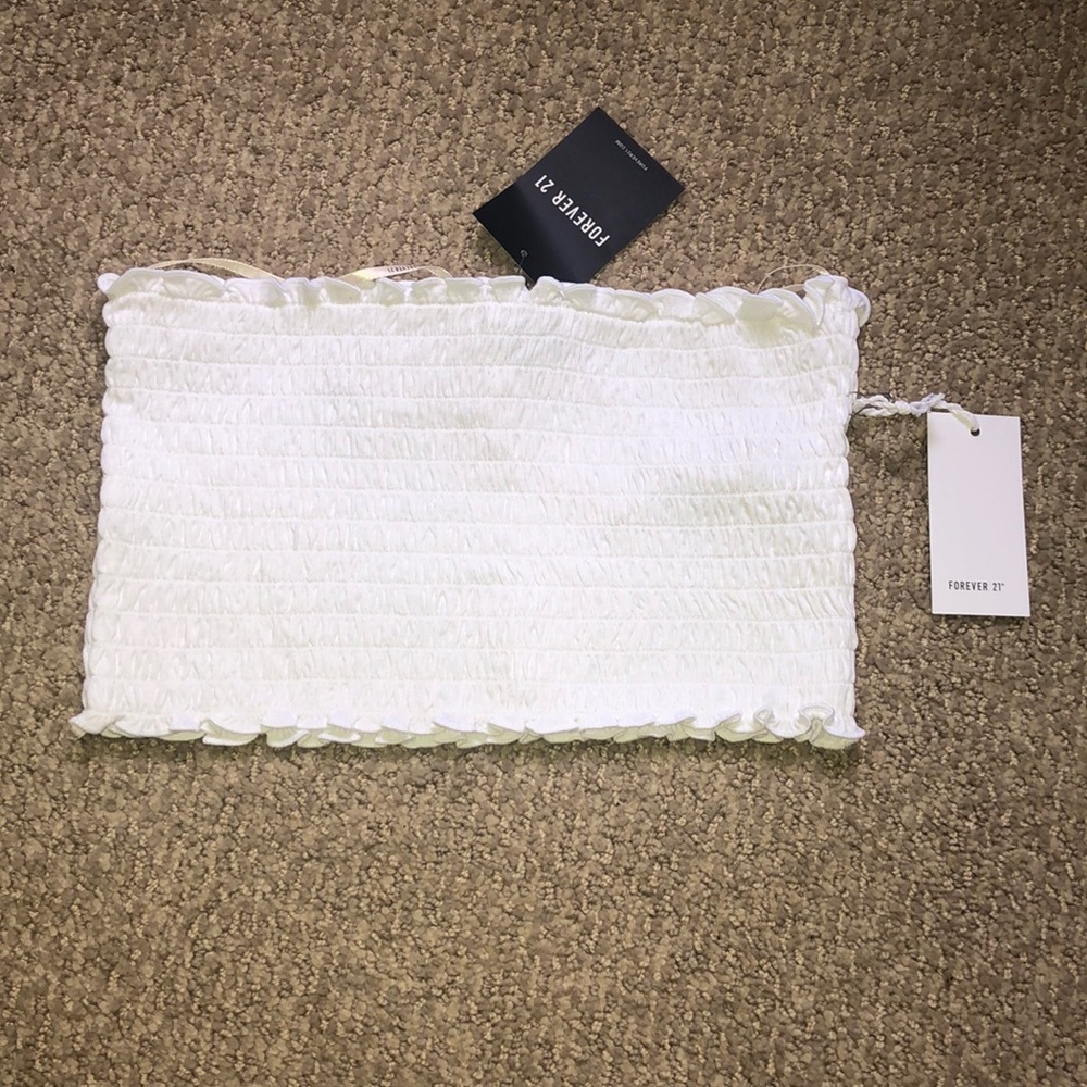white tube top